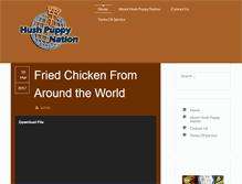 Tablet Screenshot of hushpuppynation.com